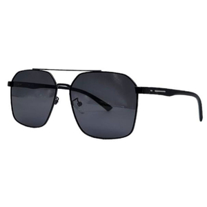 Metal sunglasses double bridge, polarized sunglasses