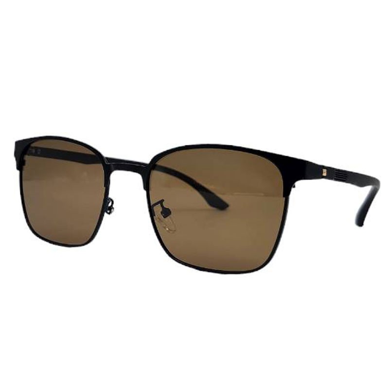 Metal polarized sunglasses, stanless frame, TR90 temples