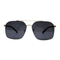 Metal sunglasses double bridge, polarized sunglasses