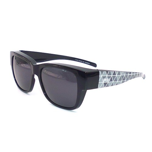 Fit over sunglasses, overs pecs polarized sunglasses, square lens shape, fit over description glasses-J1314